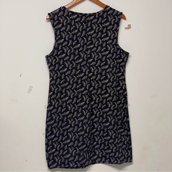 Old Navy Sleeveless Fern Print Mini Fit and Flare A line Dress - Picture 2 of 4